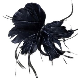 Feather Flower Hair Clip/Pin